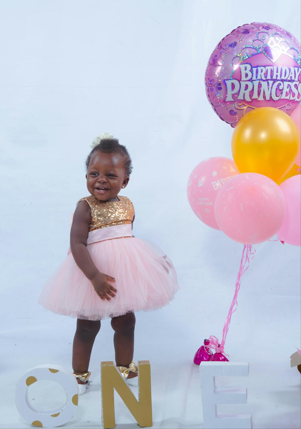 Itty Bitty Moccasins (White & Gold Bow) Children's Boutique Clothing